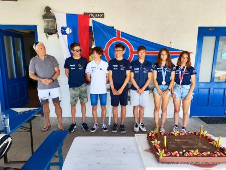 Sprejem v Jadralnem klubu Pirat Portorož (foto: JK Pirat Portorož)